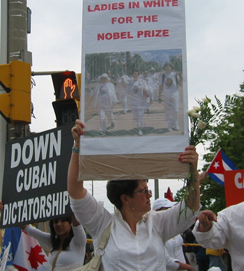 Demostración por la libertad de Cuba, (Toronto, May 22,2010)